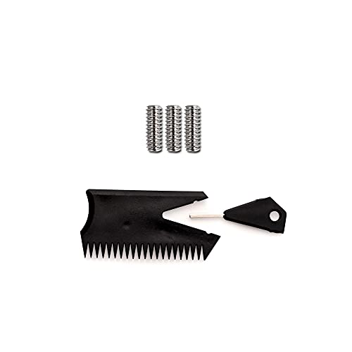 OCEANBROAD Surfboard Fin Thruster 3 Fins for Future-Based Fin Box with Screws Wax Comb Key - Image 2