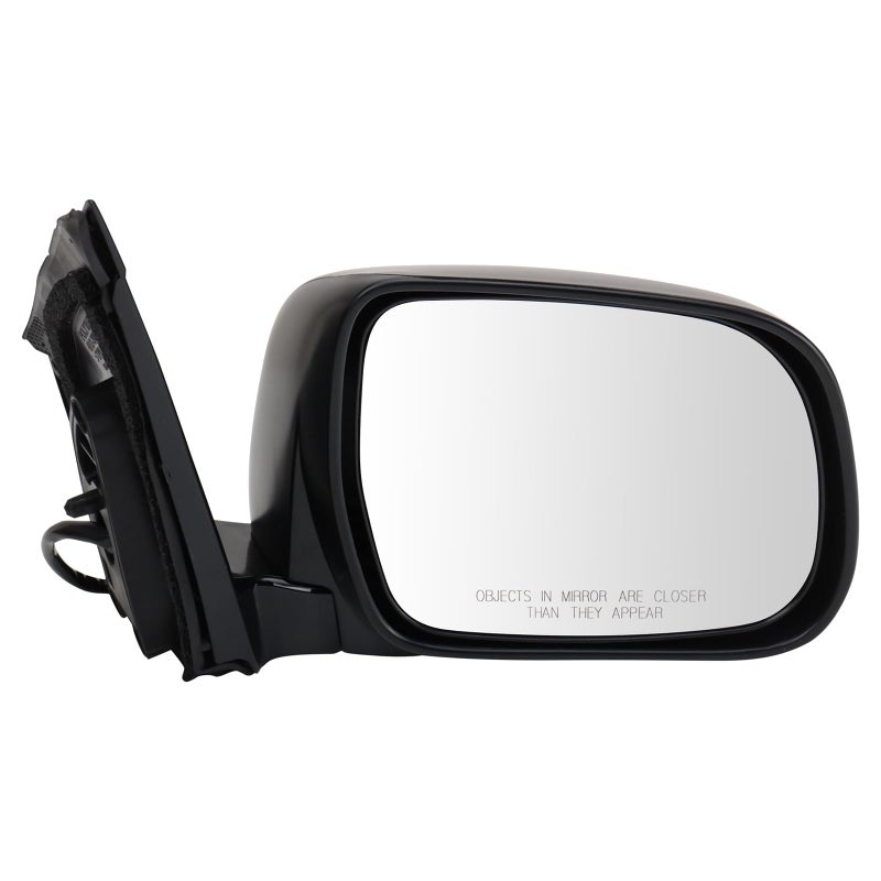 TRQ Passenger Side Mirror Assembly Electric Adjustment Heated Memory Black Compatible with 20042006 Lexus RX330 20072009 RX350 20062008 RX400h LX1321107