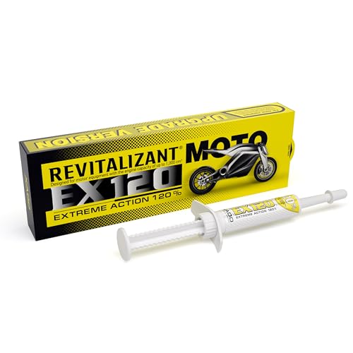 XADO Revitalizant EX120 Conditioner for Motorcycle and Small Engine Equipment Blister Package Syringe 4 ml Protectant Fluid Rebuild and Restore Your Motor Metal Parts from Wear - Image 1