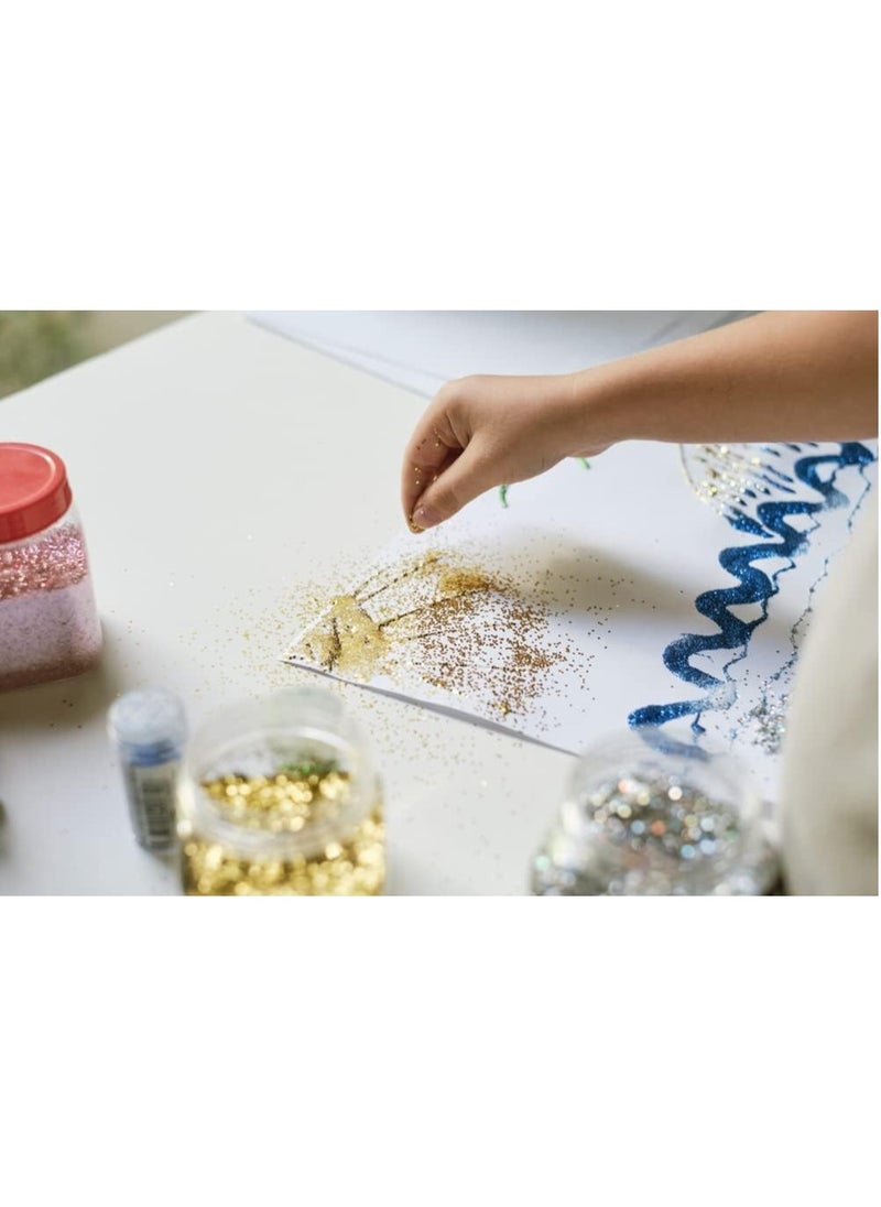 MARKQ Glitter Shaker Bottle, 100g Red Glitter Pots for Resin Epoxy Slime Painting Scrapbooking Arts and Crafts Supplies  - Image 5