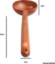 Cookpro Round Flip/Spatula/Ladle for Cooking/- 30cm Wooden Serving Spoon (Pack of 1) - Image 4