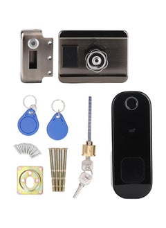 Verimax Keyless Entry Door Lock Fingerprint Deadbolt Lock Remote Control Electric Lock Lock for Home Use  - Image 2