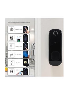 Verimax Keyless Entry Door Lock Fingerprint Deadbolt Lock Remote Control Electric Lock Lock for Home Use  - Image 3