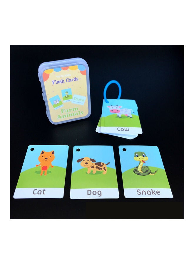 EHOME 26 Letter English Flash Card Educational Toy 8 X 10 X 2.5cm - Image 2