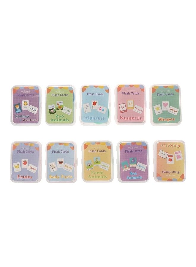 EHOME 26 Letter English Flash Card Educational Toy 8 X 10 X 2.5cm - Image 3