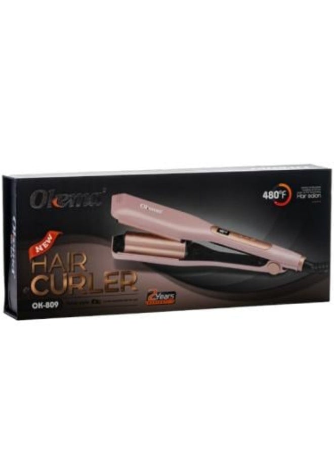 Deep Wave Hair Waver for Wide Curls, Model OK-809