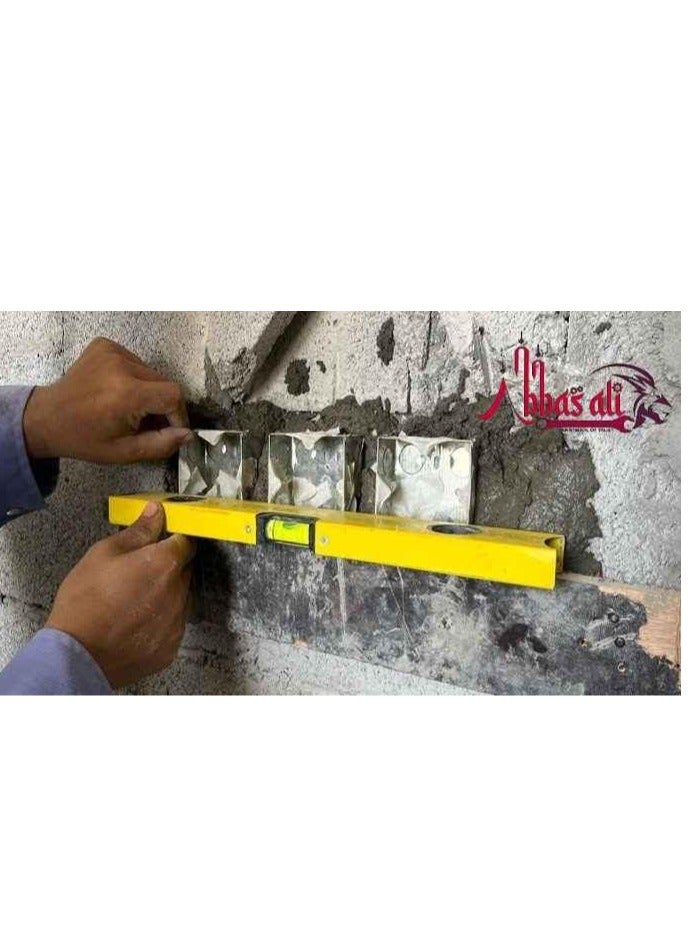 ABBASALI Electrical Metal Box GI Box Galvanised Metal Back Deep Box With Tester & Gloves (Pack Of 1, 6 x 3) - Image 3