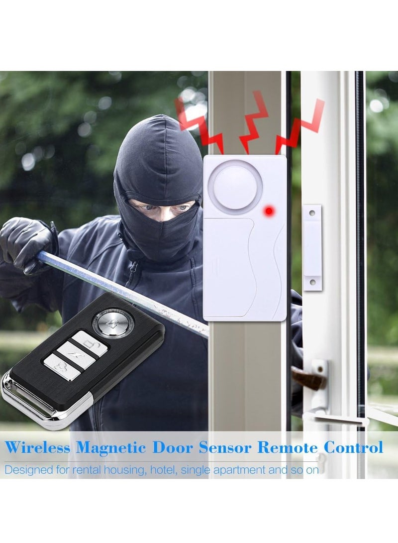 igeekwell Anti-theft Alarm For Door And Window, Wireless Anti-theft Alarm With Remote Control For Home Security, Easy To Install, 105 DB - Image 4