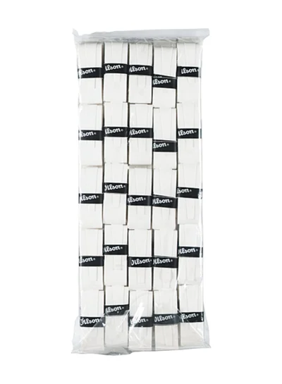 Wilson Pro Overgrip Player - 50 Pack - White