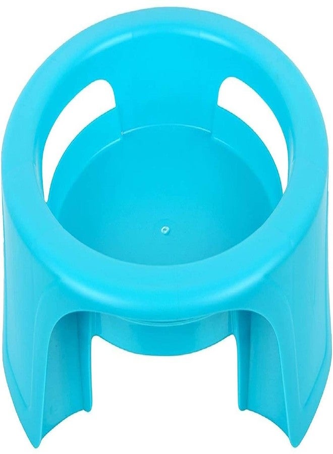 MAGIC SPOON Multipurpose Unbreakable Plastic Matka Stand/Pot Stand (Aqua Green, Blue, Pack of 2) - Image 2