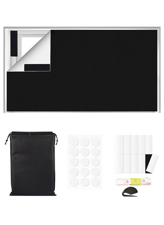DMG TECH - Blackout Curtain and Blinds, 100% Shade for Home Office Bedroom (150*300CM) - Image 1