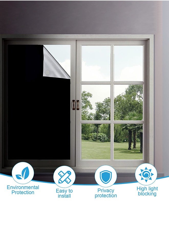 DMG TECH - Blackout Curtain and Blinds, 100% Shade for Home Office Bedroom (150*300CM) - Image 1