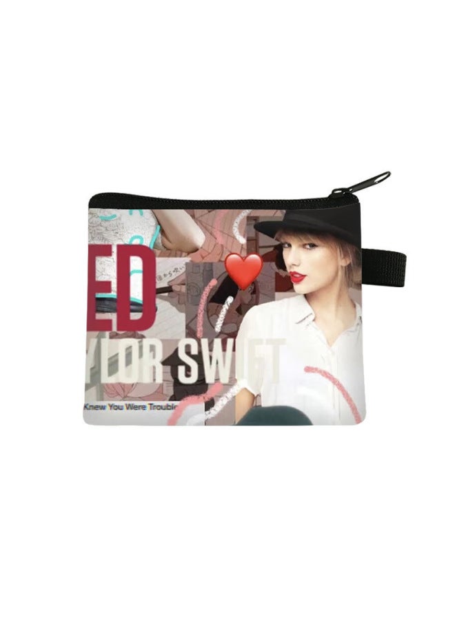 Taylor Children's Coin Purse Mini High-value Small Bag Student Large-capacity Portable Storage Key Card Holder