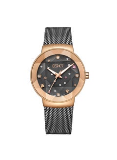 ECSTACY ECSTACY Women's Analog Gun  Dial Watch - E23504-KMXX  - Image 1