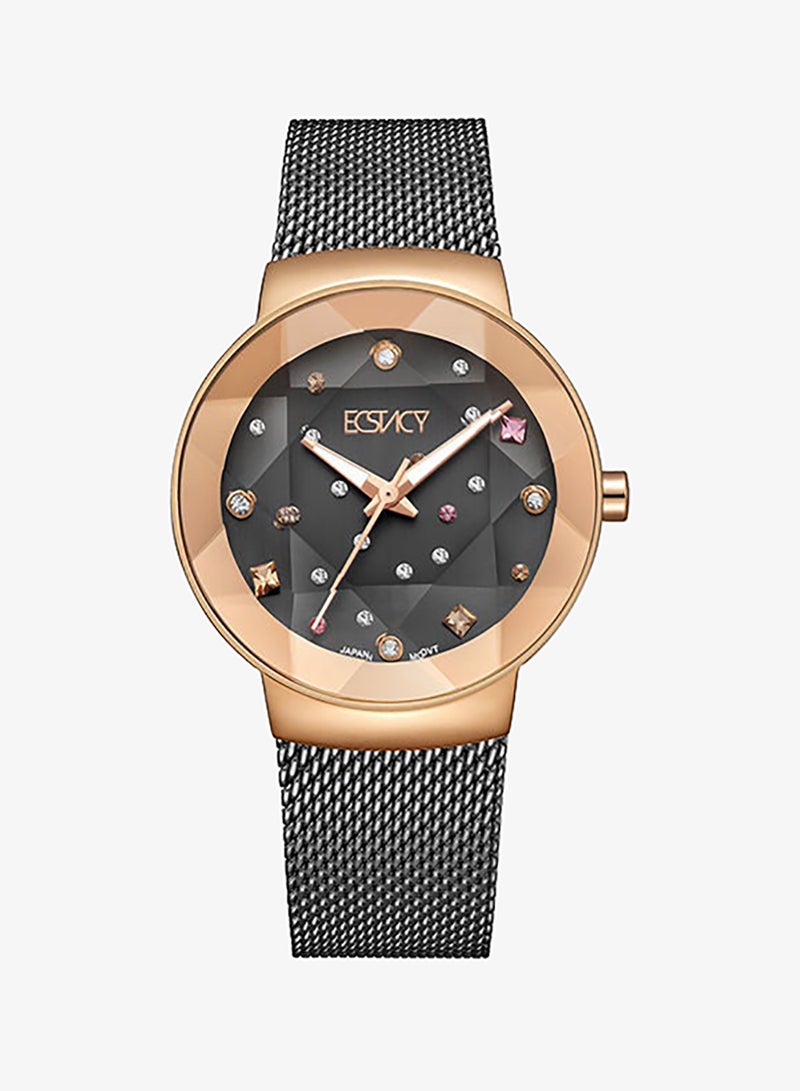 ECSTACY Women's Stainless Steel Analog Watch E23504-KMXX - 33.5x39.5 mm - Image 1