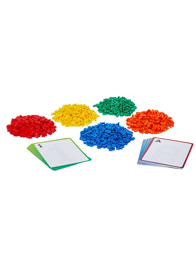 Plus-Plus Learn To Build Abc & 123-600 Pieces - Creative Play, Building Blocks, Building, Developing Toys For Children, Stem, Steam, Produced In Denmark  - Image 5