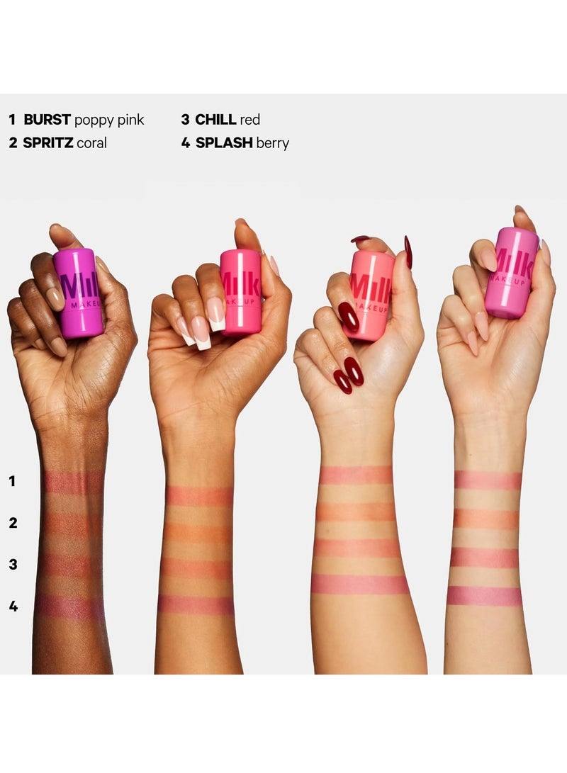 Milk Jelly blush, made from natural materials, long lasting, strong and fixed color (Spritz) - Image 2