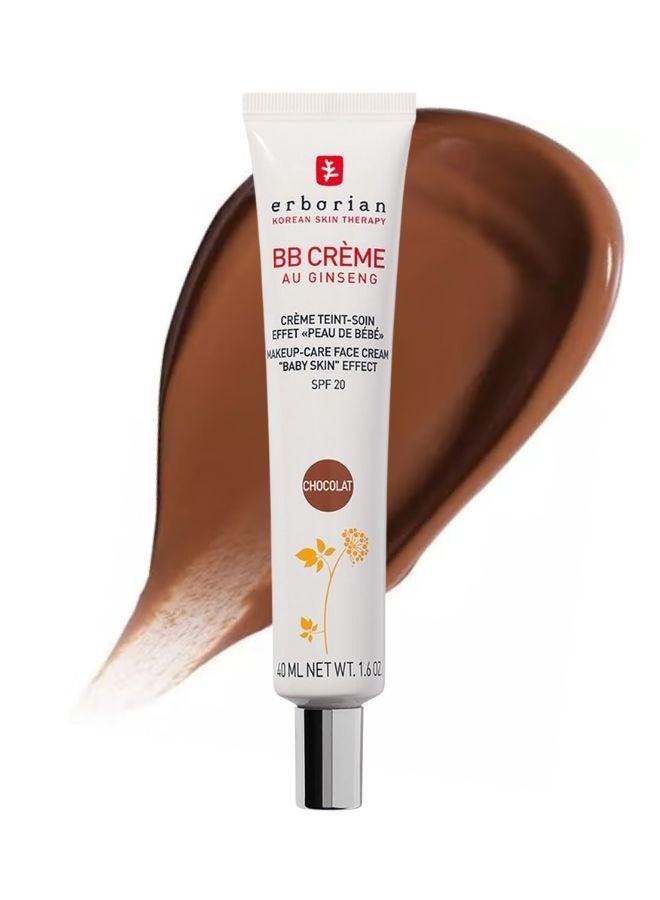 اربوريان كريم إربوريان بأو الجينسنغ عامل حماية من الشمس20، شوكولاتة - تغطية مثالية للبشرة وحماية من الشمس 40 مل - Image 1