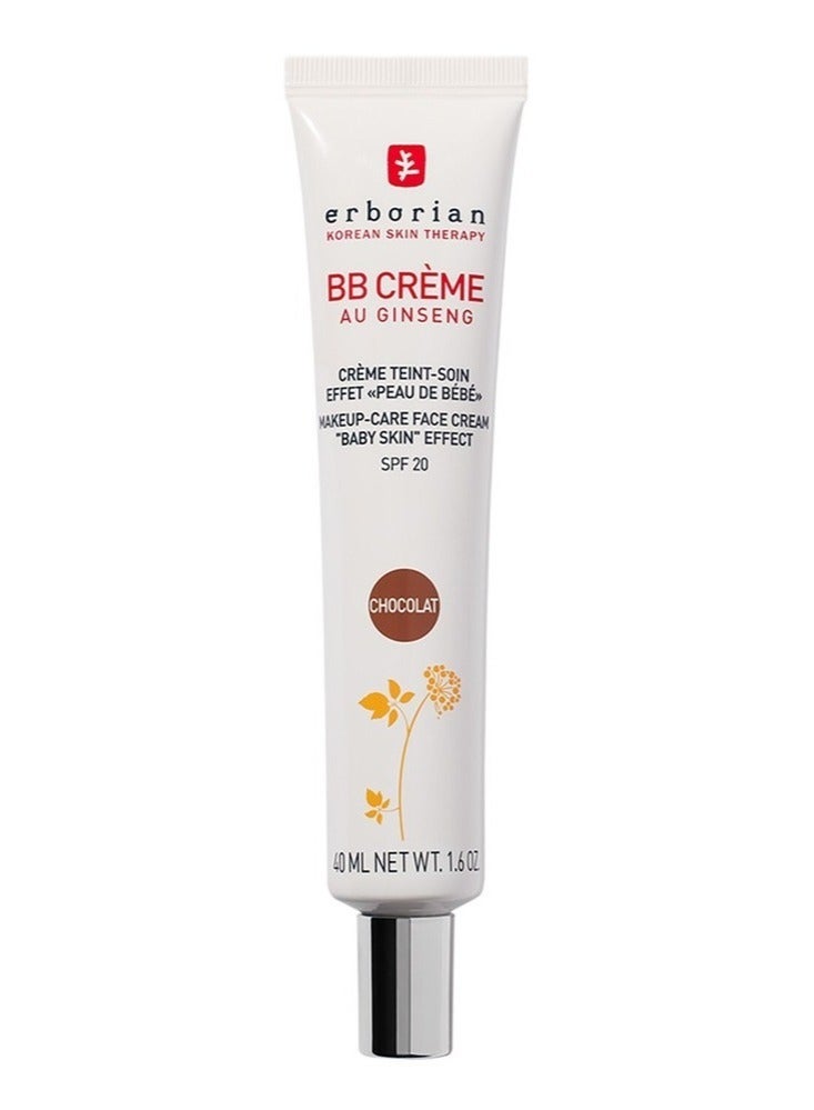 erborian ERBORIAN BB Cream Au Ginseng SPF 20, Chocolat – Perfect Skin Coverage and Sun Protection 40ml - Image 1