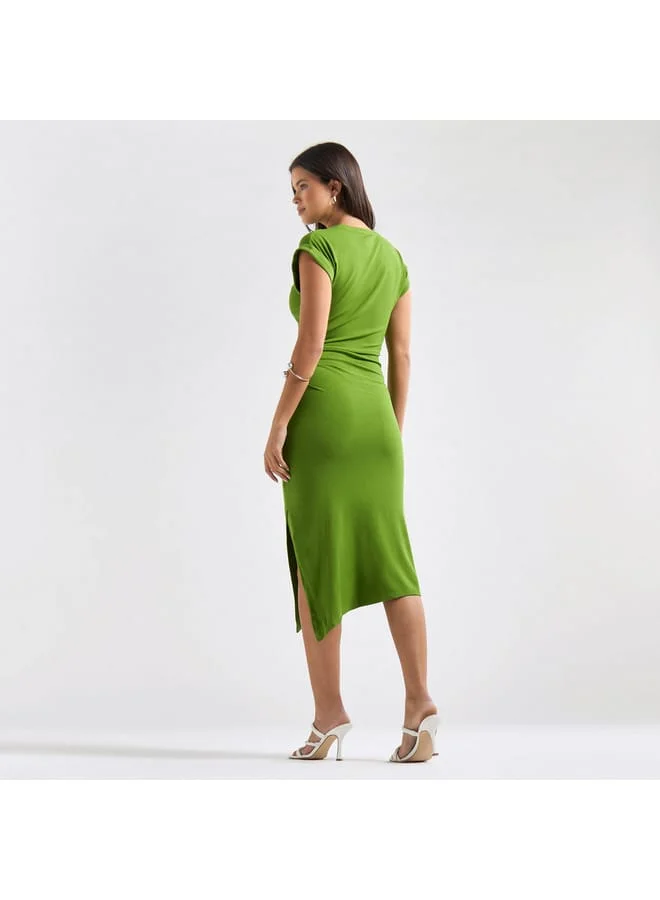 Splash FAV Green Midi Dress