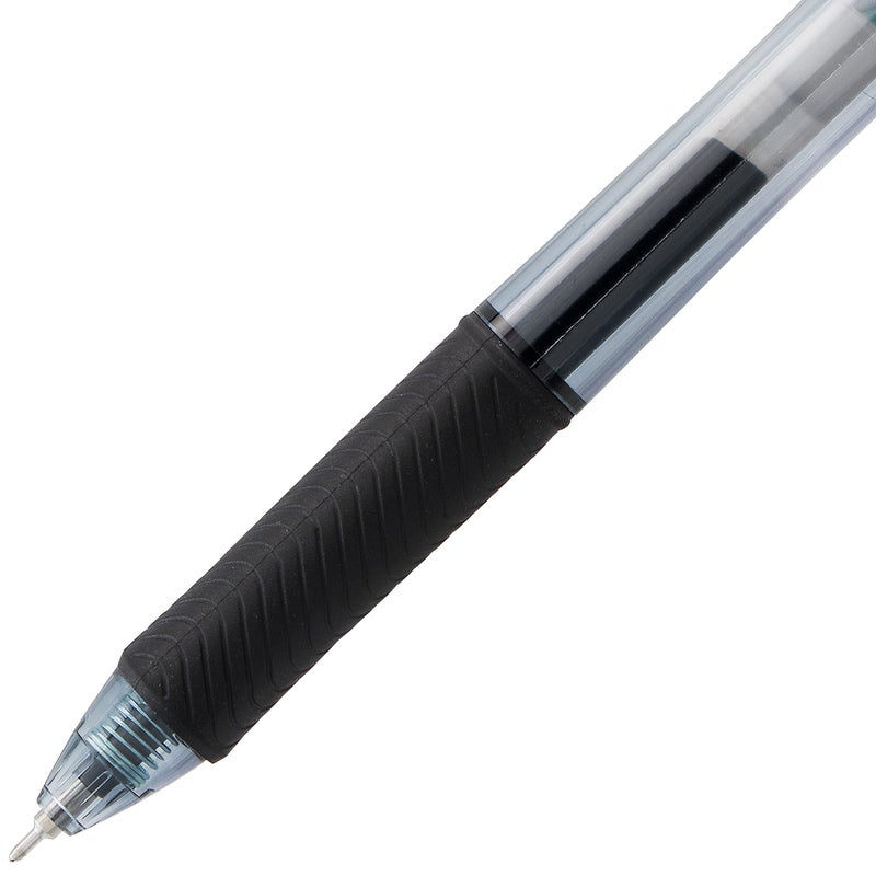 Pentel قلم جيل سائل قابل للسحب من بنتل EnerGel-X، 0.5 مم، طرف إبرة، حبر متنوع، عبوة من 8 (BLN105BP8M) - Image 4