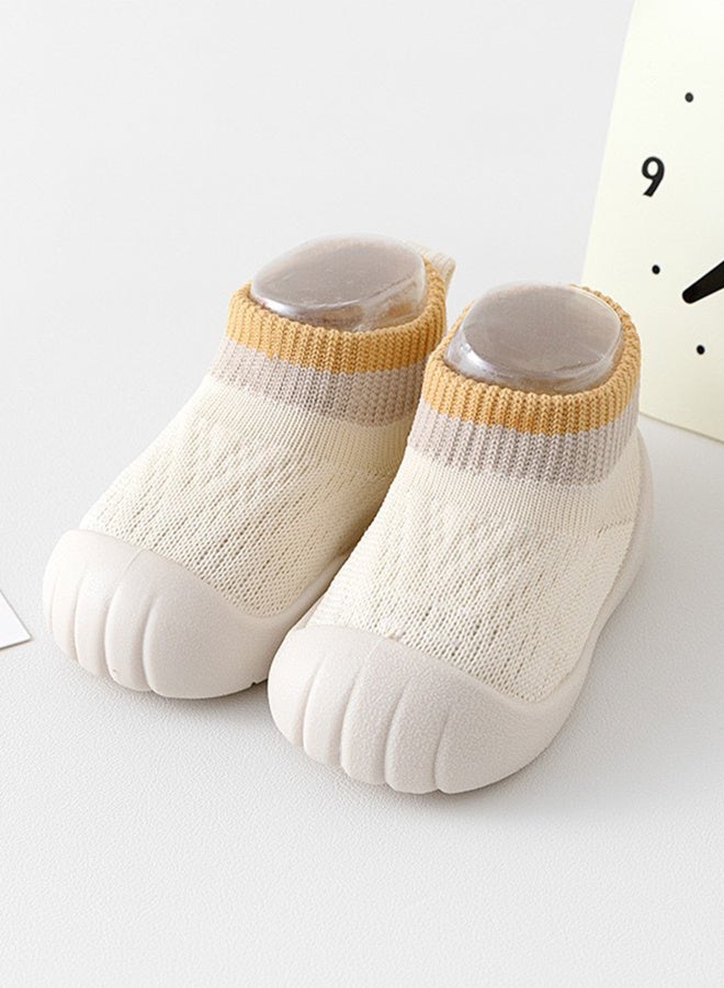 Baby Anti-Slip Sock Shoes, Soft Sole Breathable Knit Toddler Walking Shoes, Indoor Floor Socks for Infant Boys Girls