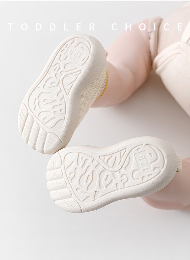Baby Anti-Slip Sock Shoes, Soft Sole Breathable Knit Toddler Walking Shoes, Indoor Floor Socks for Infant Boys Girls - Image 4