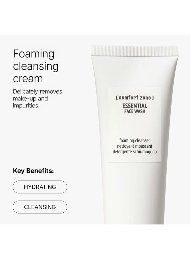 Comfort Zone Essential Face Wash, Fresh And Vibrant With Citrus And Herb, 5.07 Fl. Oz. - Image 2
