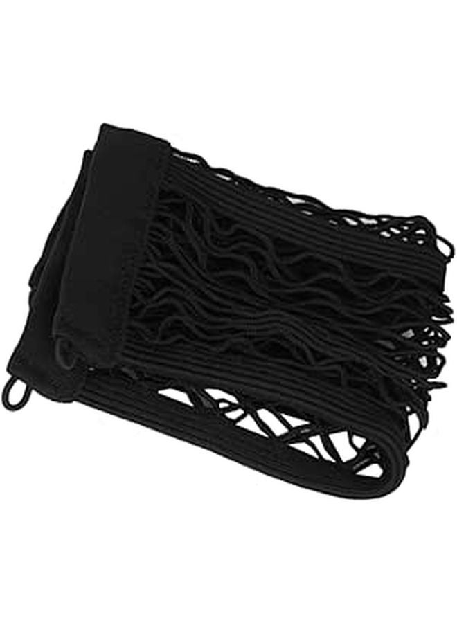 Elastic Mesh Storage Net For Electric Bike Front Cargo Organizer Black - Image 1