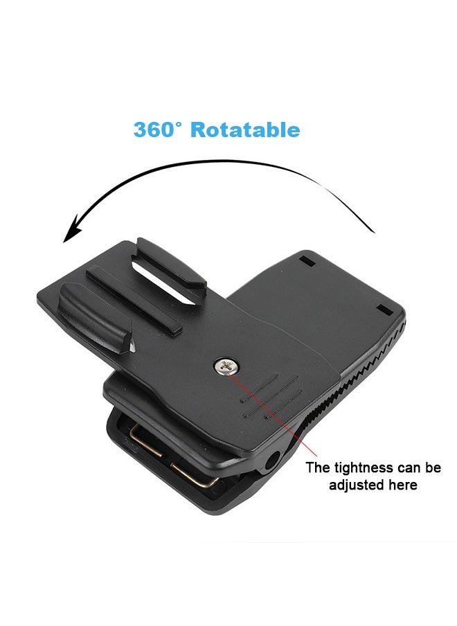 Generic - Backpack Camera Clip, 360° Rotation Backpack Strap Mount Quick Clip Mount with Expand Frame Compatible with DJI Osmo Pocket, Osmo Pocet 2 - Image 1