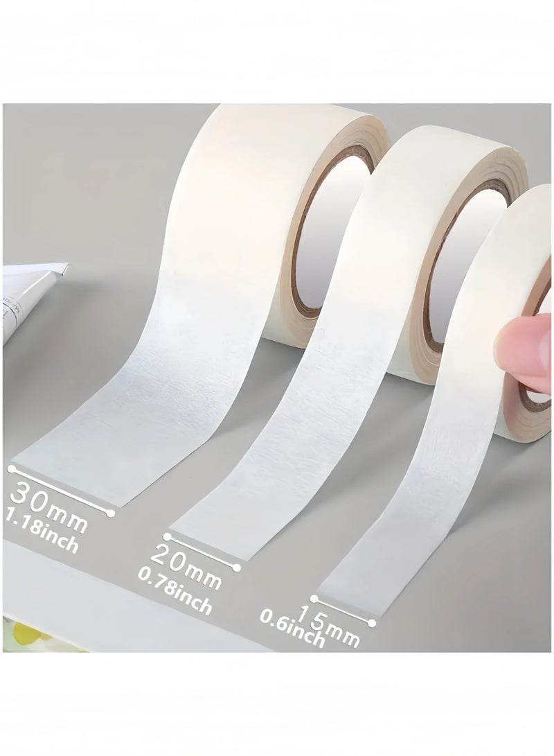 3-Size Masking Tape for Watercolor and Oil Painting - Acid-Free, Medium Tack Premium Artist Tape in 5/8" (1.52cm), 7/8" (1.98cm), and 1/2" (3.0cm) Widths and 40ft (10.01m) Length - Perfect for Artists, Painting, Papercraft, and Watercolor Projects | Versatile Use | High-Quality Tape - Image 2