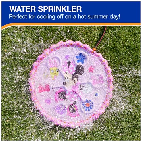SwimWays Minnie Mouse Splash Mat, Kids Splash Pad, Outdoor Toys, Disney Pool Party Supplies and Water Toys for Kids Ages 1 & Up - Image 2