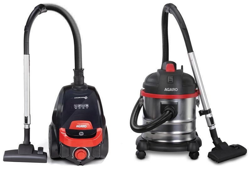 AGARO AGARO Ace 1600 Watts 215 kPa Suction Power 21 litres Wet Dry Vacuum Cleaner ICON Bagless Vacuum Cleaner 1600Watts  - Image 1