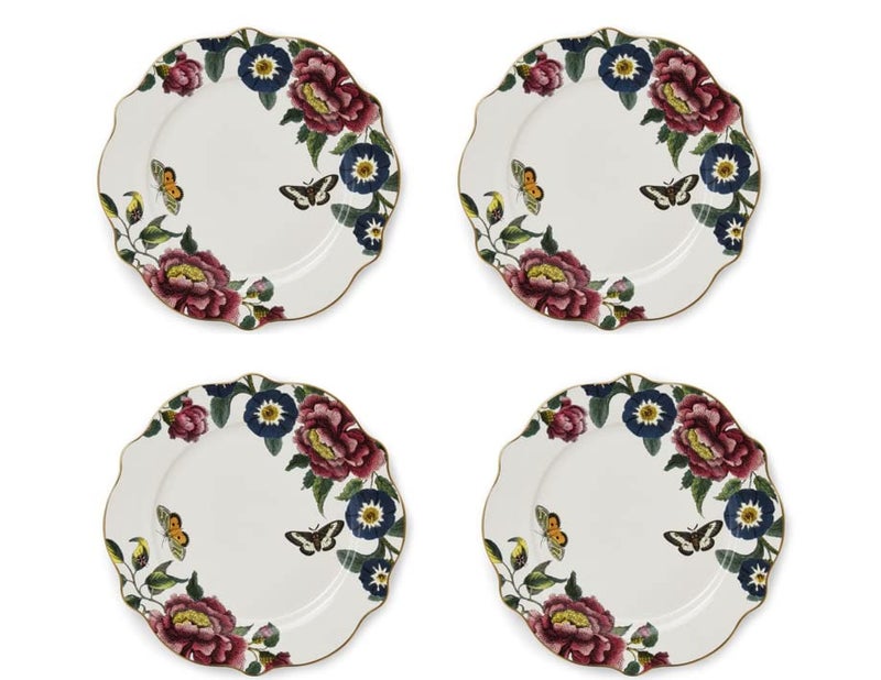 Spode Creatures of Curiosity 27 Centimetre Dinner Plate with 22 Carrat Gold Detailing