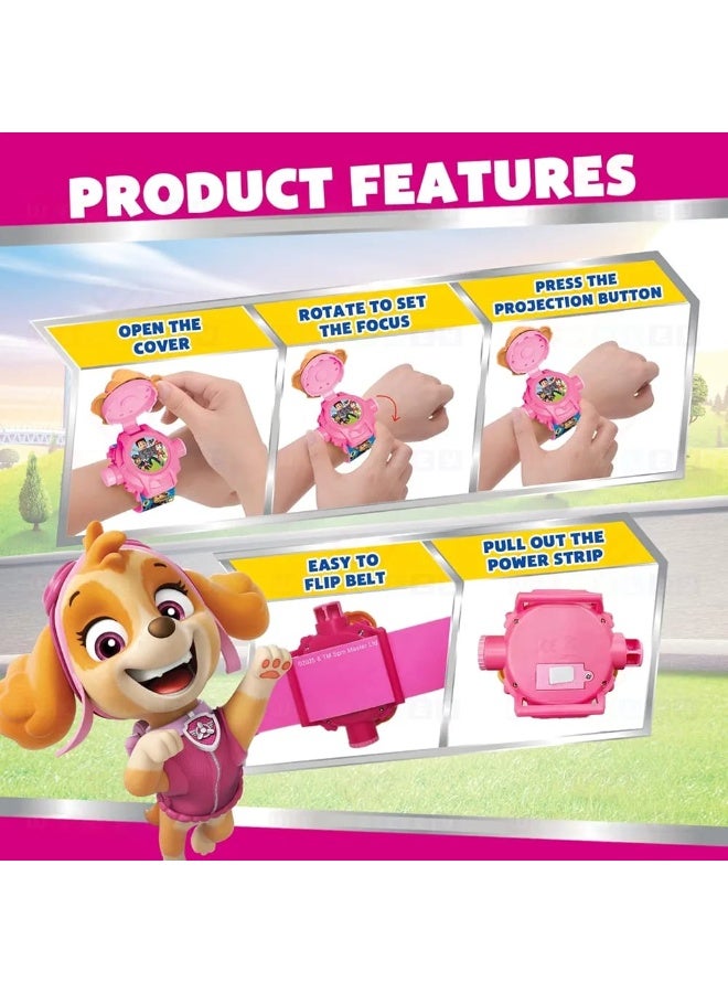 Paw Patrol Toys Skye character watch for children – Paw Patrol with light-up display of characters - Image 2