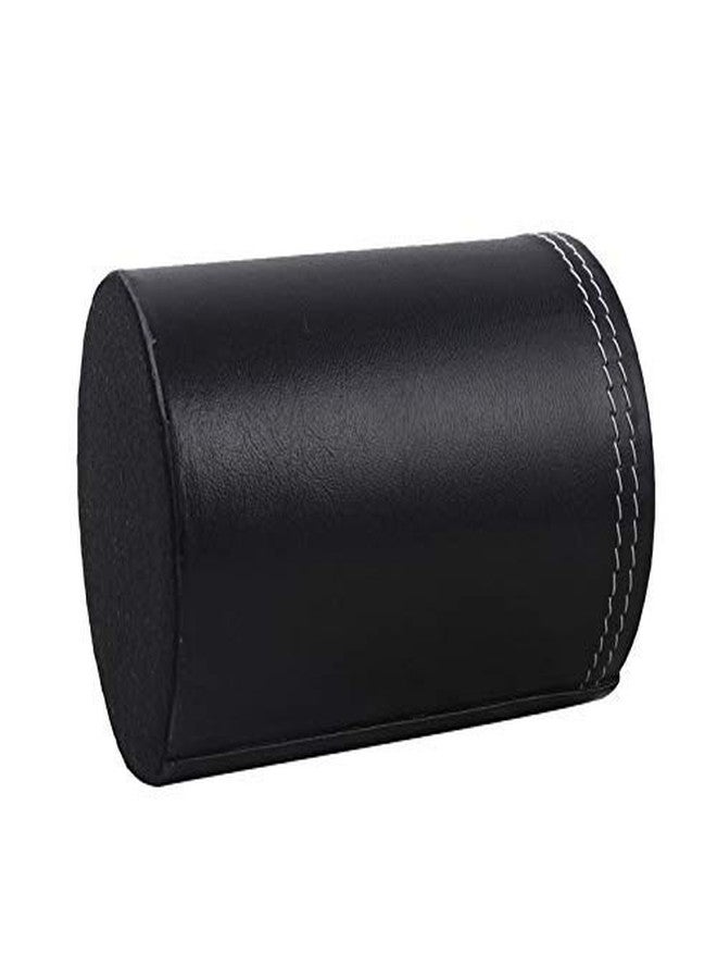 LRS Leatherite Pen Stand Tumbler (Black, Round - Pack of 1) - Image 2