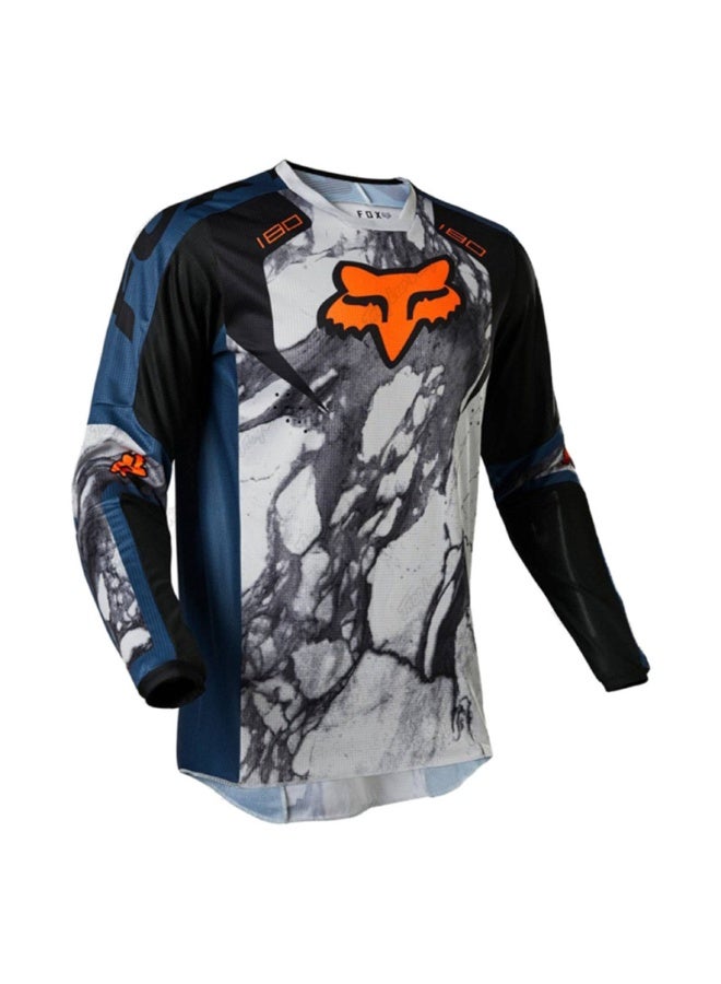 Fox Men's Outdoor Cycling Suit Off-road Road Mountain Bike Cycling Tops - Image 1