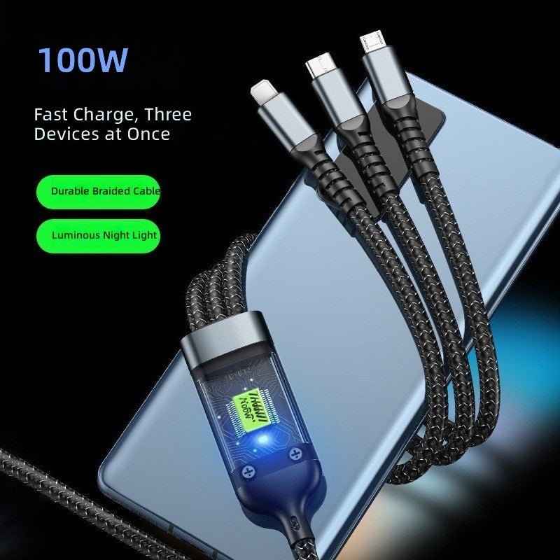 3-in-1 Data Cable with Digital Display - Image 2