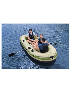 بست واي Bestway Inflatable 3-seat boat Voyager X3 Raft, 294x137x46 cm - No:65164  - Image 2
