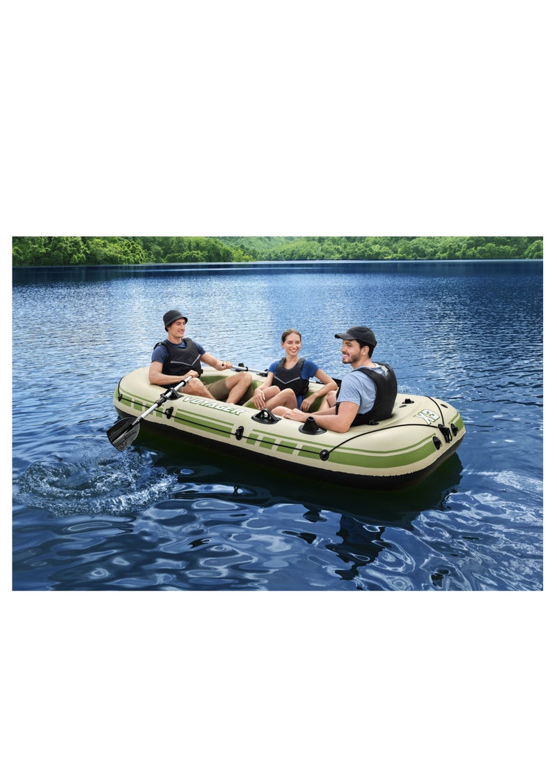 Bestway Bestway Inflatable 3-seat boat Voyager X3 Raft, 294x137x46 cm - No:65164  - Image 4