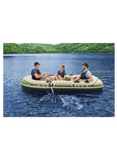 بست واي Bestway Inflatable 3-seat boat Voyager X3 Raft, 294x137x46 cm - No:65164  - Image 5