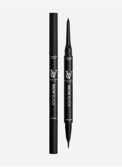 VANESSA MAKEUP Brow Blade Ink Stain & Waterproof Pencil, Blackout - Dark Brown 03  - Image 1