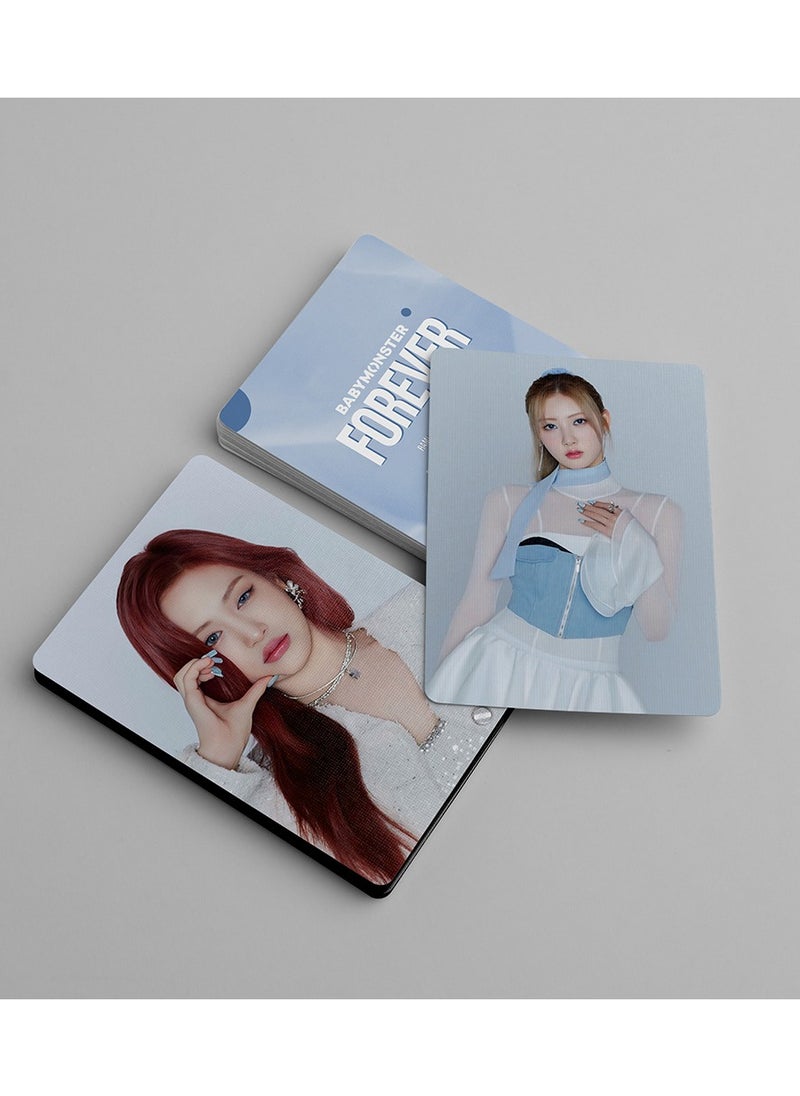 Generic - KPOP 55Pcs BABYMONSTER FOREVER LOMO Cards BABYMONSTER MINI PhotoCard Album Mini Poster K-pop Collectors FAN merchandise GreetingCard - Image 1