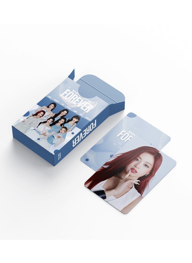 Generic - KPOP 55Pcs BABYMONSTER FOREVER LOMO Cards BABYMONSTER MINI PhotoCard Album Mini Poster K-pop Collectors FAN merchandise GreetingCard - Image 1