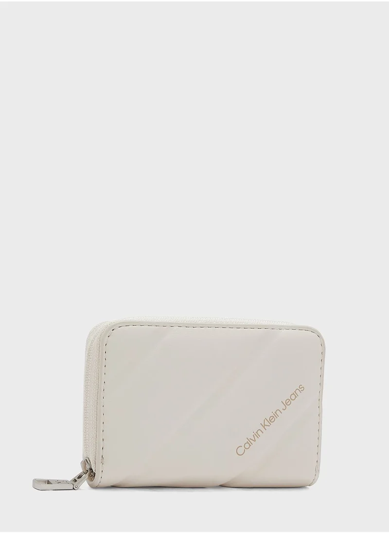 Calvin Klein Jeans Quilted Zip Over Wallet