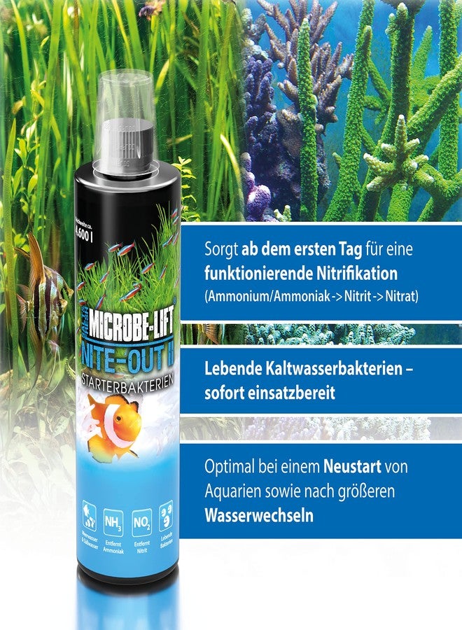 Arka MICROBE-LIFT Nite-Out II Aquarium Bacteria for Start-up, Instantly Cycle Aquariums, Add Fish on Day 1, Rapid Ammonia and Nitrite Reducer for Freshwater & Saltwater Fish Tank, 64 Ounces (NITEH64) - Image 3