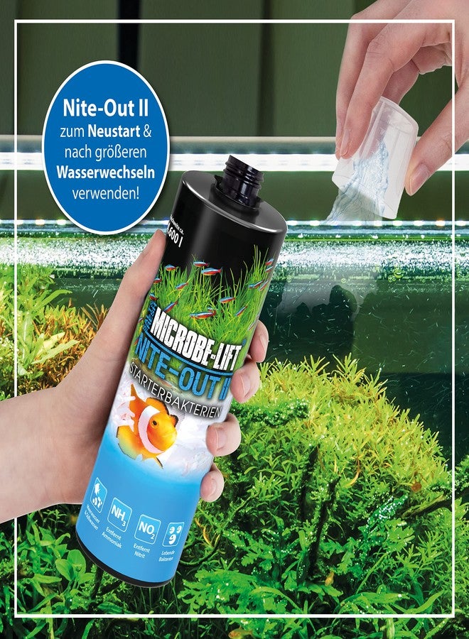 Arka MICROBE-LIFT Nite-Out II Aquarium Bacteria for Start-up, Instantly Cycle Aquariums, Add Fish on Day 1, Rapid Ammonia and Nitrite Reducer for Freshwater & Saltwater Fish Tank, 64 Ounces (NITEH64) - Image 4