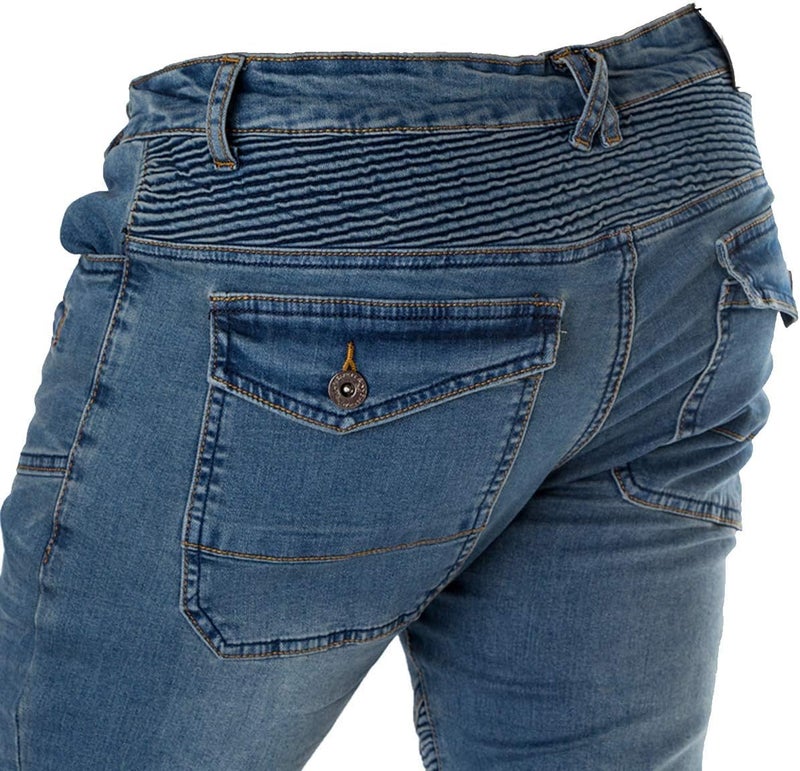 Takuey Motorcycle Riding Jeans with Protective Pads - Image 5