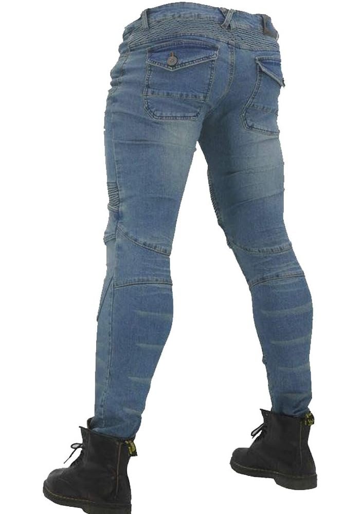 Takuey Motorcycle Riding Jeans with Protective Pads - Image 3