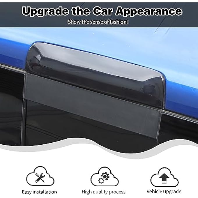 HTHE For Dodge Ram 1500 2500 3500 High Mount Brake Light Cover Trim For 20102017 Compatible With Dodge Ram 1500 Trim Accessories Abs 1Pcs - Image 3